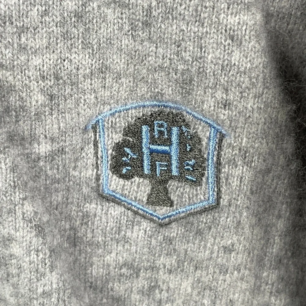 Greyson University of St Francis Hoodie Youth L Wool Cashmere Sweater Indiana
